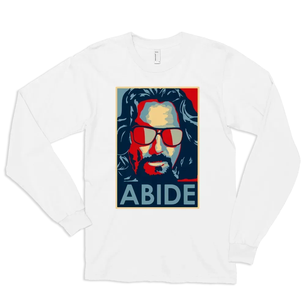 Big Lebowski Abide langärmiges T-Shirt