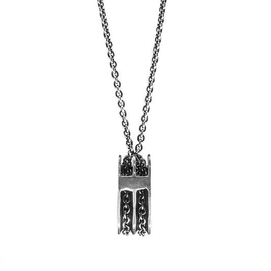 Halskette "Baldur“, aus Silber