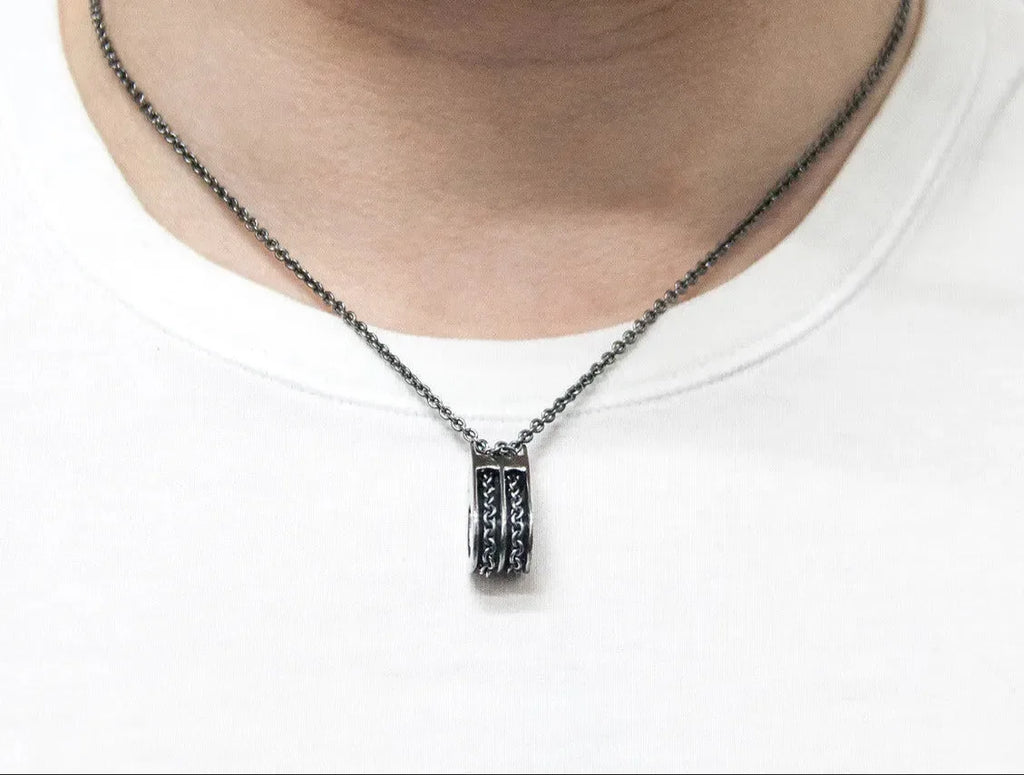 Halskette "Baldur“, aus Silber