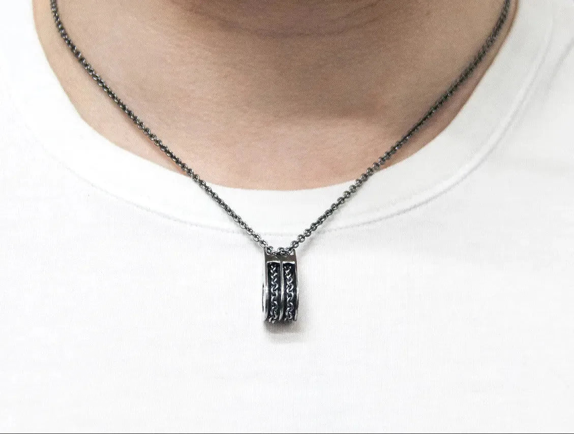 Halskette "Baldur“, aus Silber