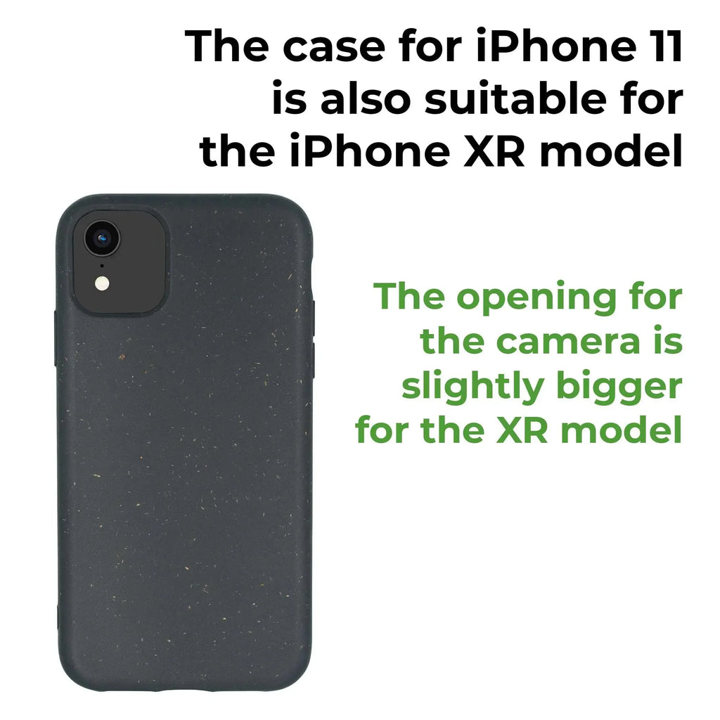 iPhone Case "Blacky", biologisch abbaubar