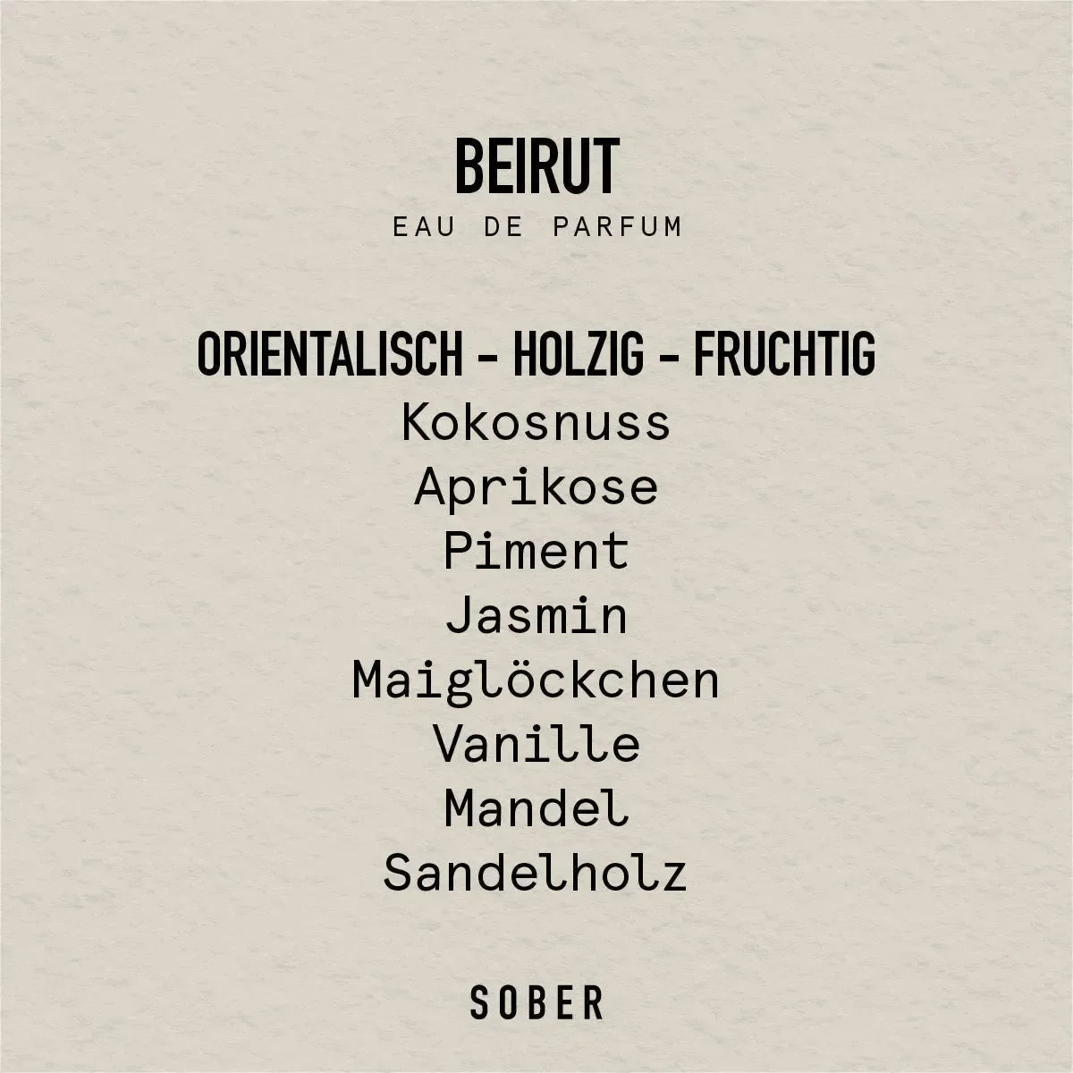 BEIRUT - Eau de Parfum