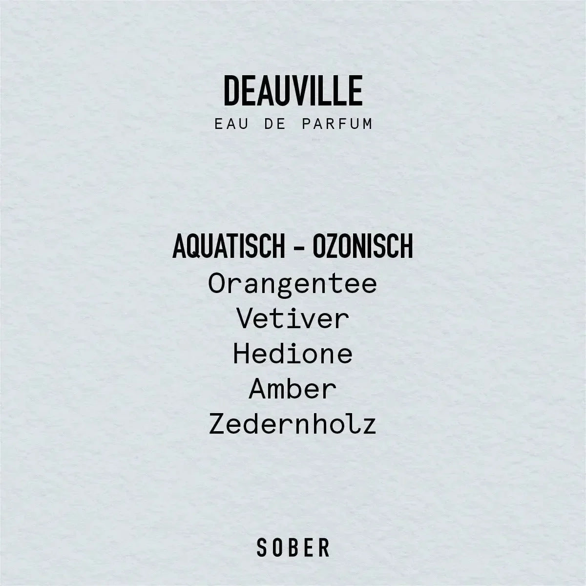 DEAUVILLE - Eau de Parfum