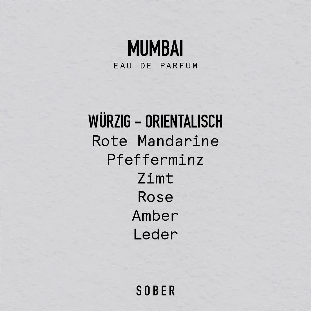 MUMBAI - Eau de Parfum