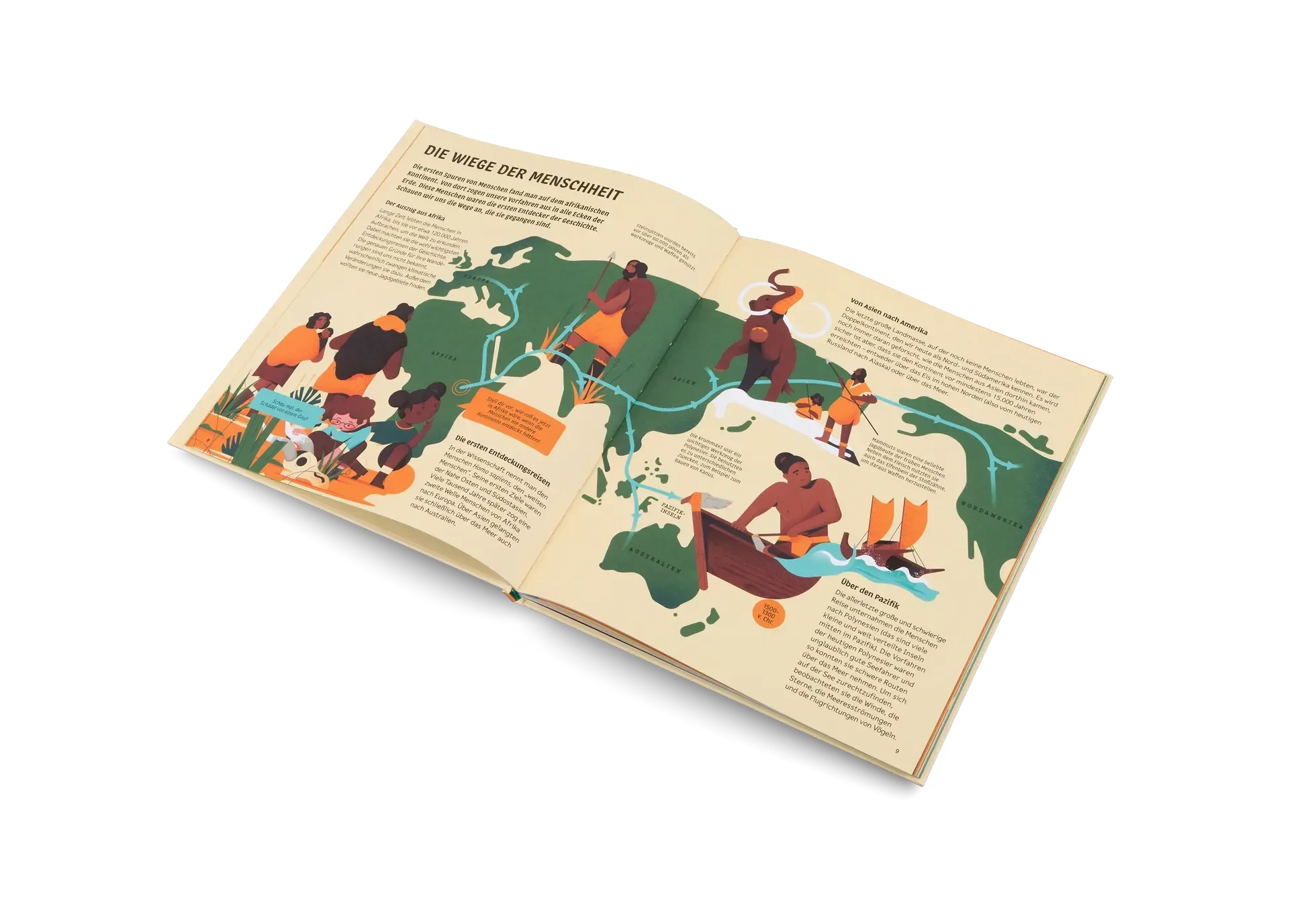Entdecke die Welt