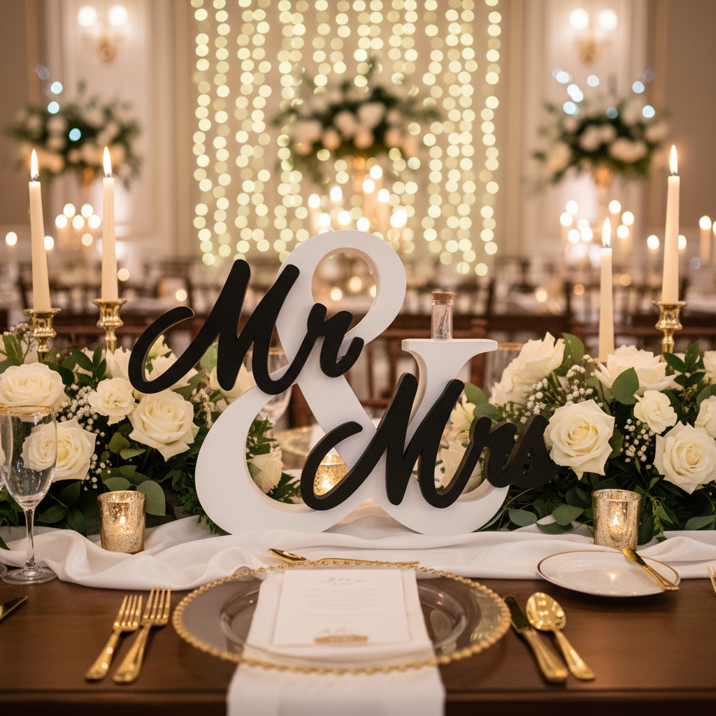 Hochzeitsgeschenk „Mr & Mrs / Mr & Mr / Mrs & Mrs“ | PLA | Modern & von Herzen