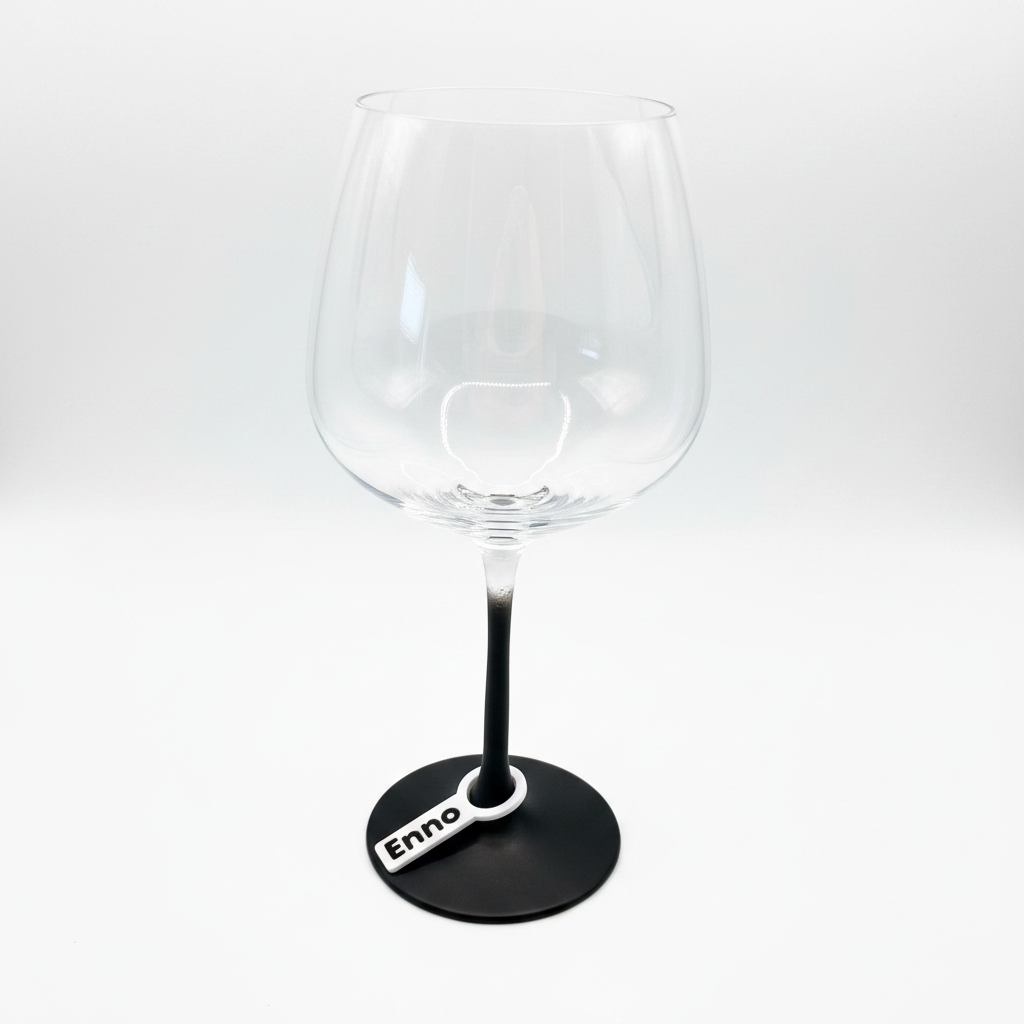 Weinglasanhänger, personalisierbar | Glasmarker für Weingläser, verschiedene Farben
