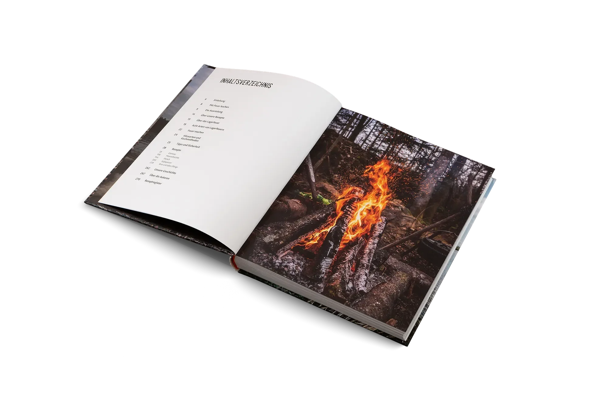 Kochen mit Feuer