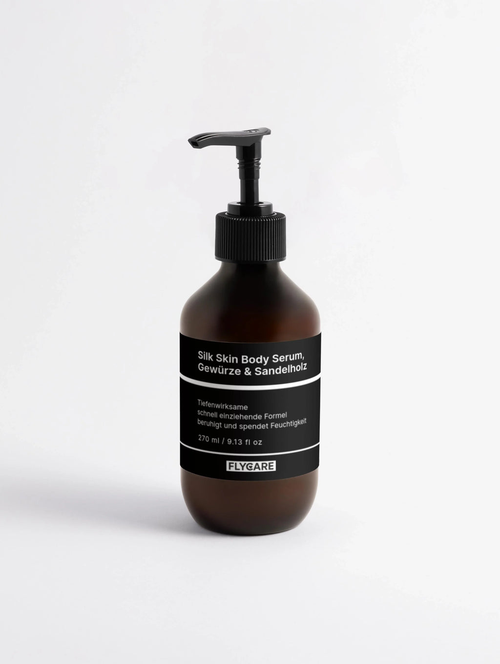 Silk Skin Body Serum, Gewürze & Sandelholz von flycare