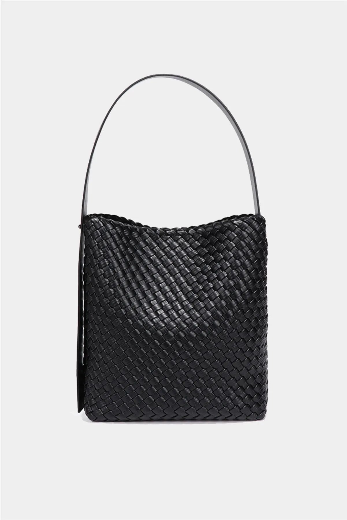 Geflochtene Schulter Handtasche