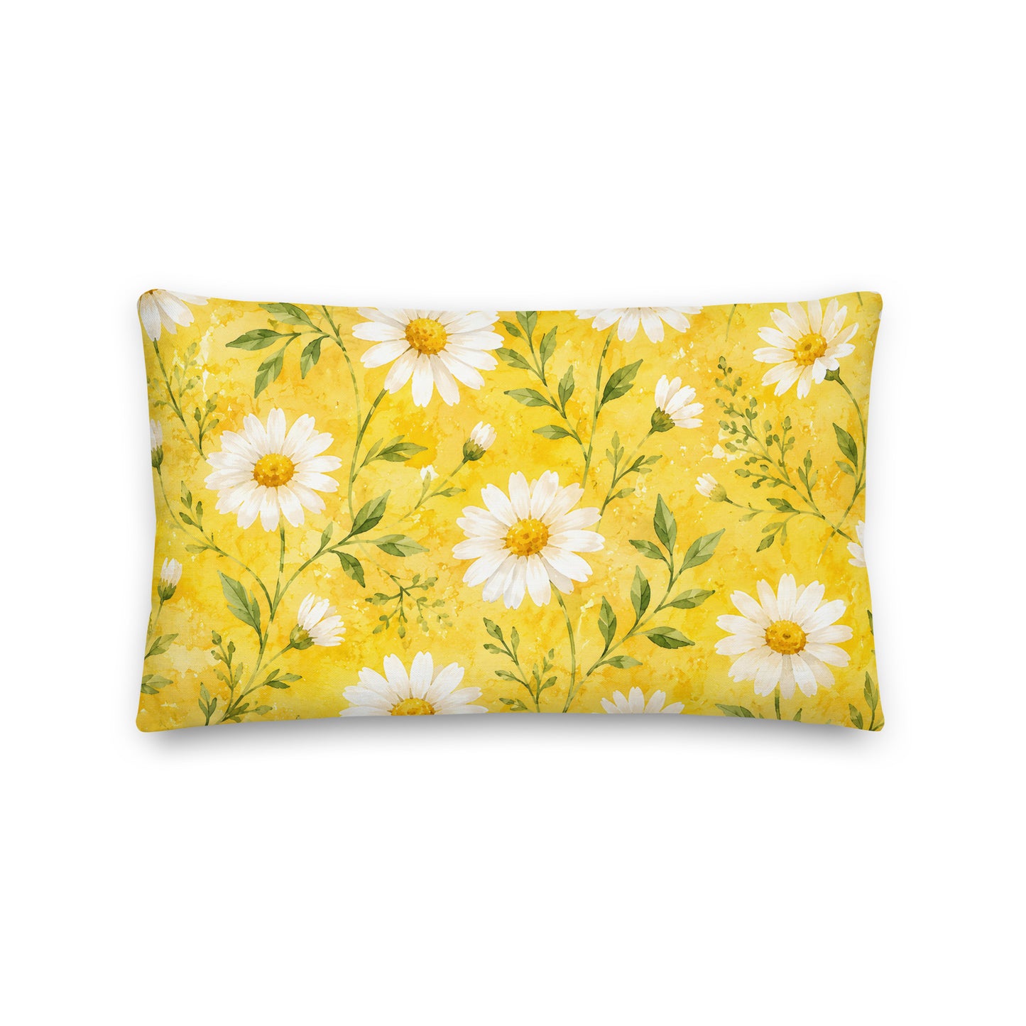 Sommermotiv Kissen | Sonnenblume | Deko-Kissen mit formstabiler Füllung