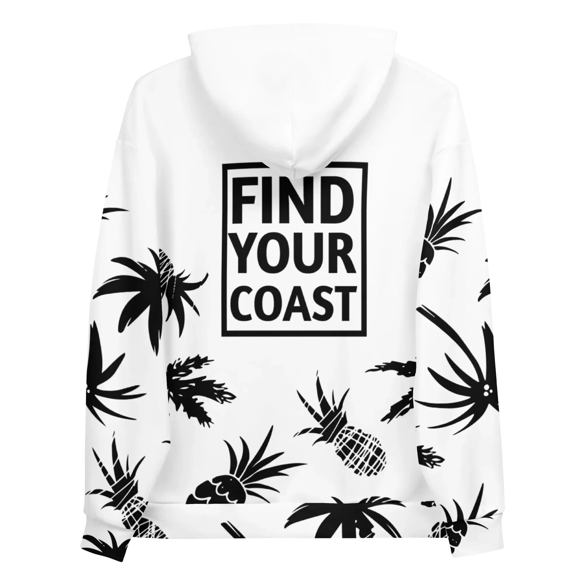 "Find Your Coast®" Coconutty Recycled Hoodie