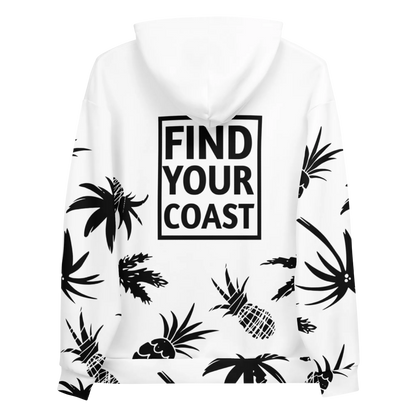 "Find Your Coast®" Coconutty Recycled Hoodie
