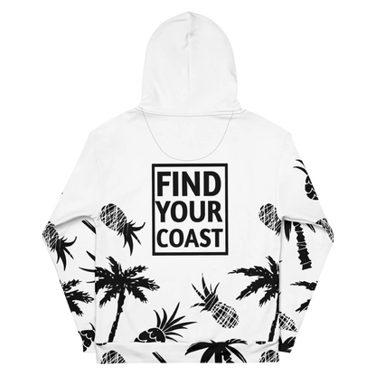 "Find Your Coast®" Coconutty Recycled Hoodie