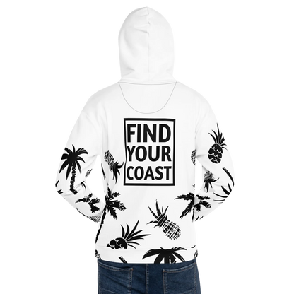 "Find Your Coast®" Coconutty Recycled Hoodie