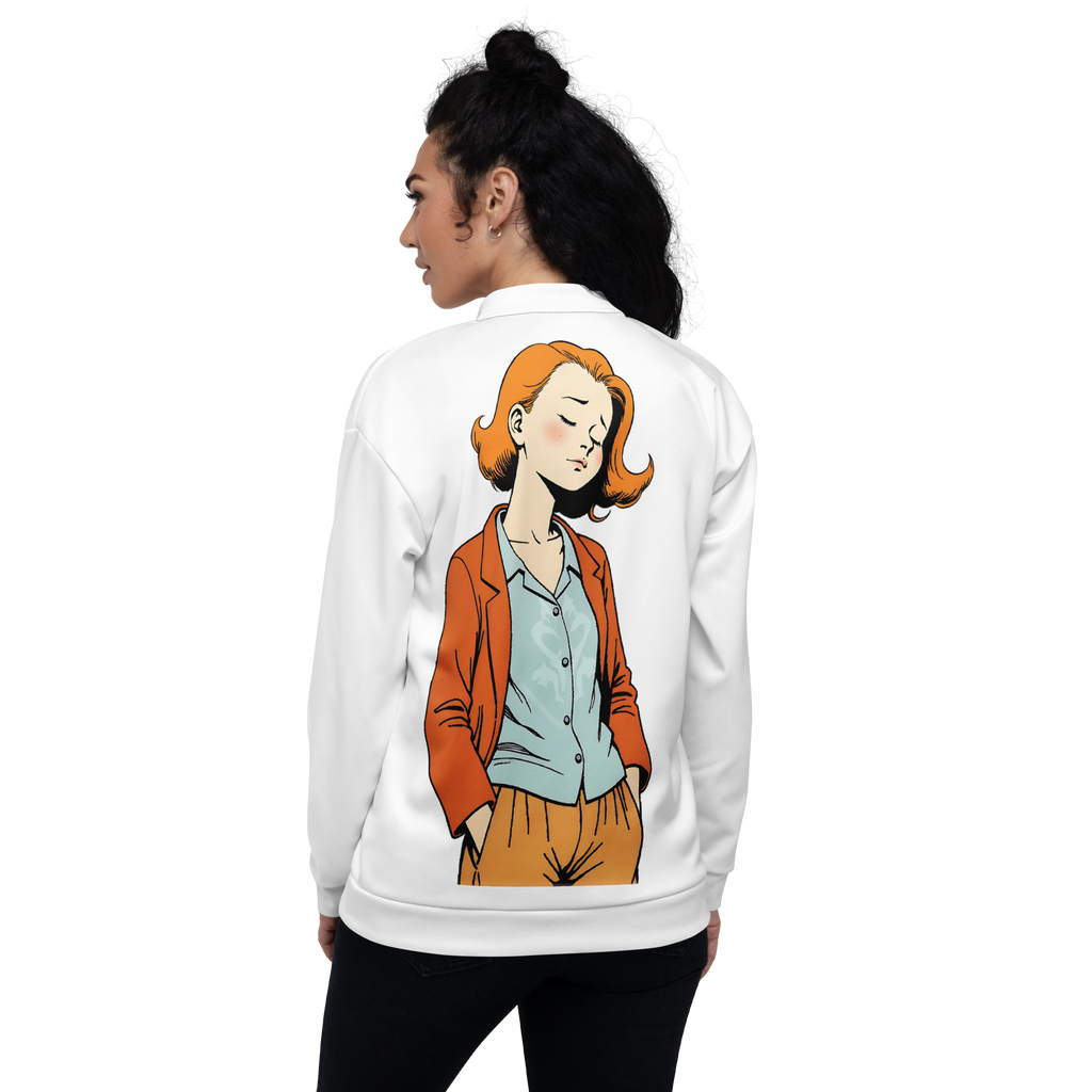 "Chill" Fleecejacke - Dein Statement für Freizeit & Outdoor - Weiß - flyliving