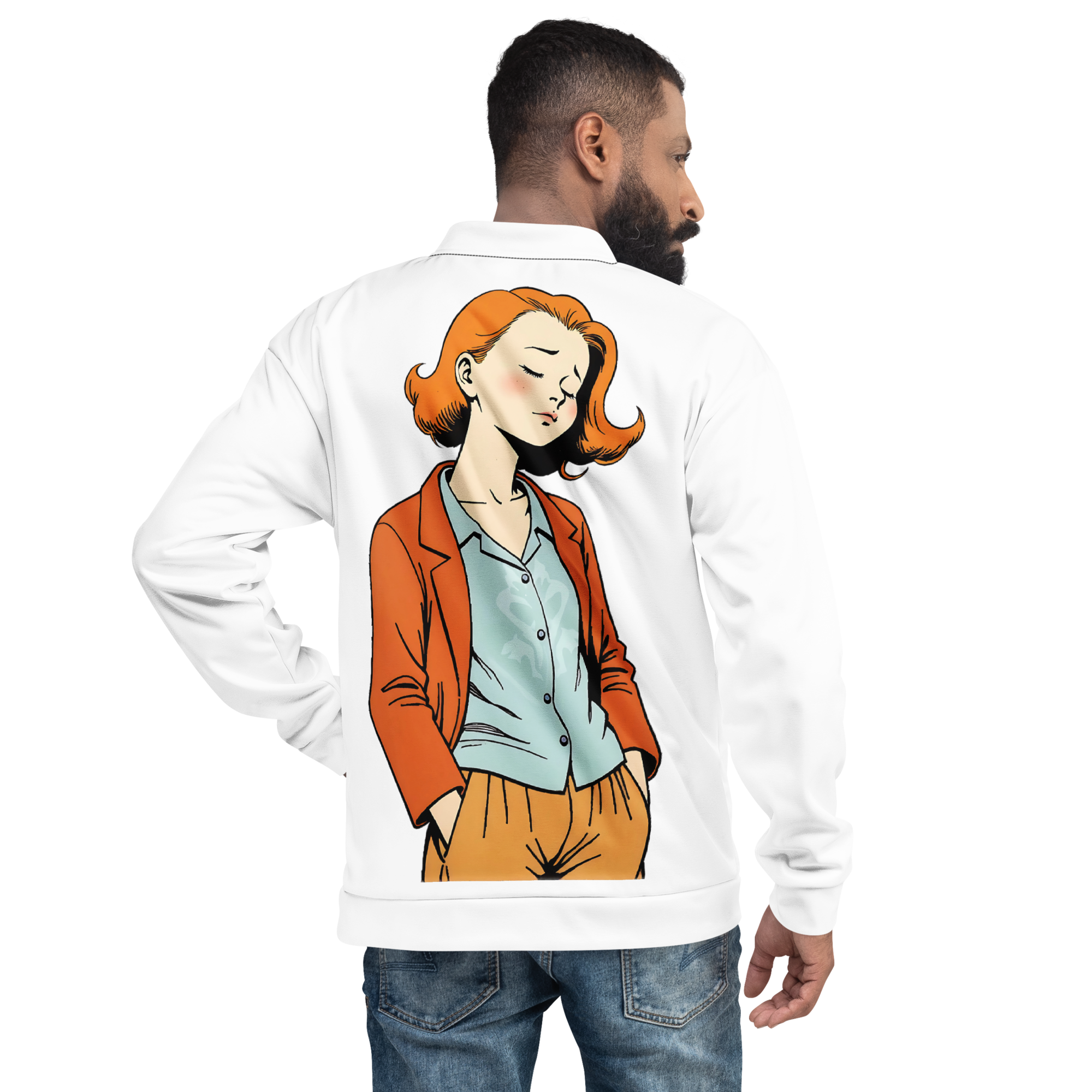"Chill" Fleecejacke - Dein Statement für Freizeit & Outdoor - Weiß - flyliving