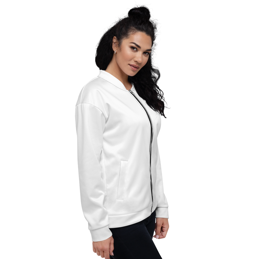 "Chill" Fleecejacke - Dein Statement für Freizeit & Outdoor - Weiß - flyliving