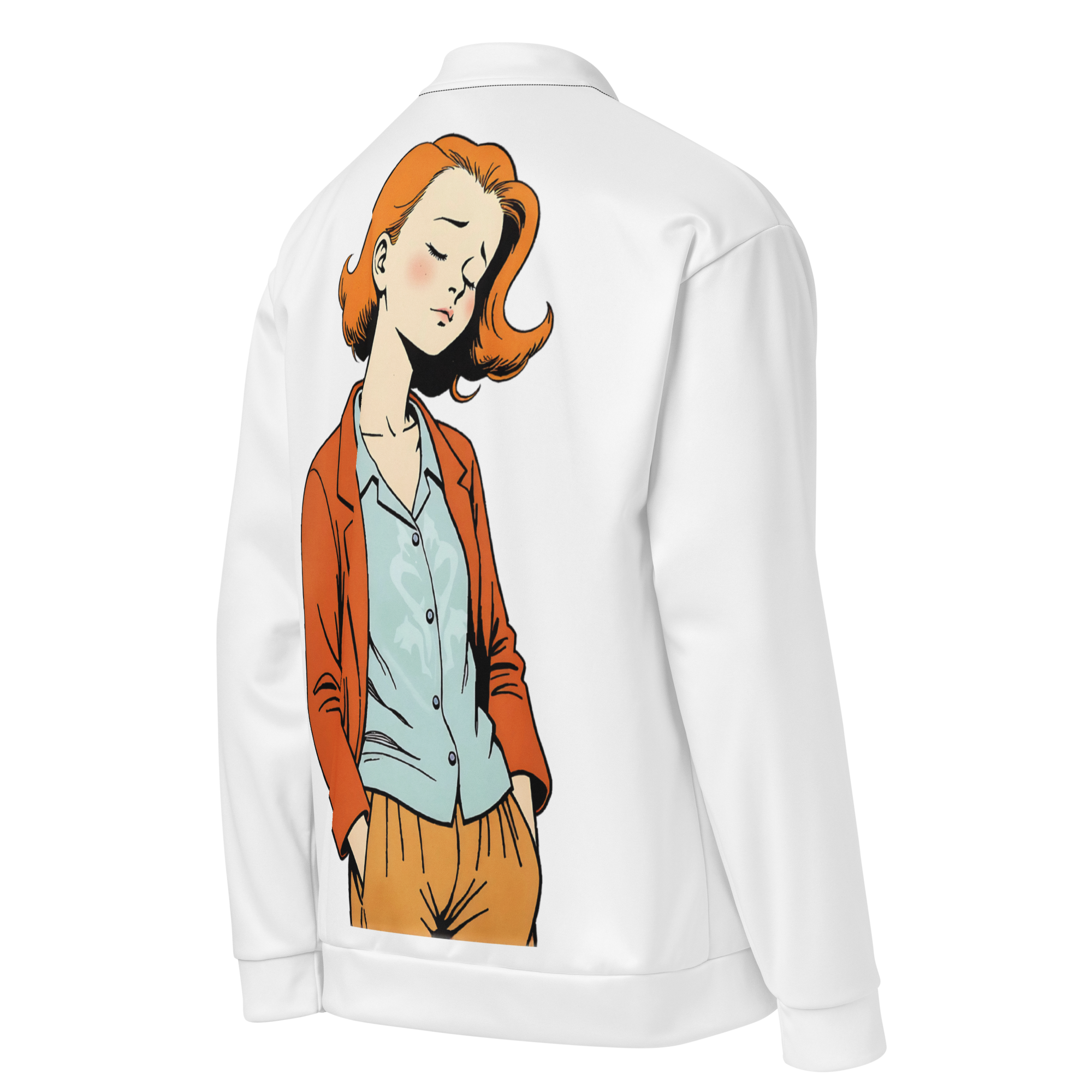 "Chill" Fleecejacke - Dein Statement für Freizeit & Outdoor - Weiß - flyliving