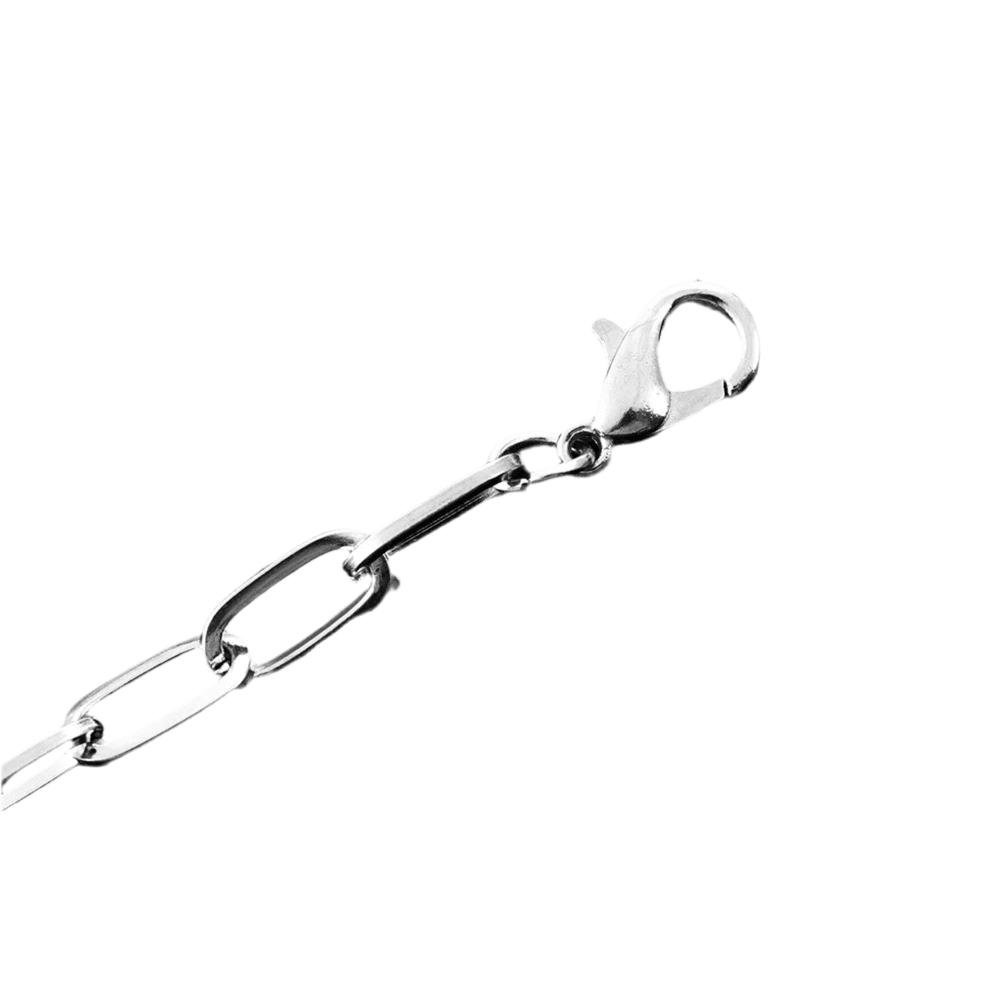 Armband "Luise", Gliederkette, silber, unisex - Armband - flyliving