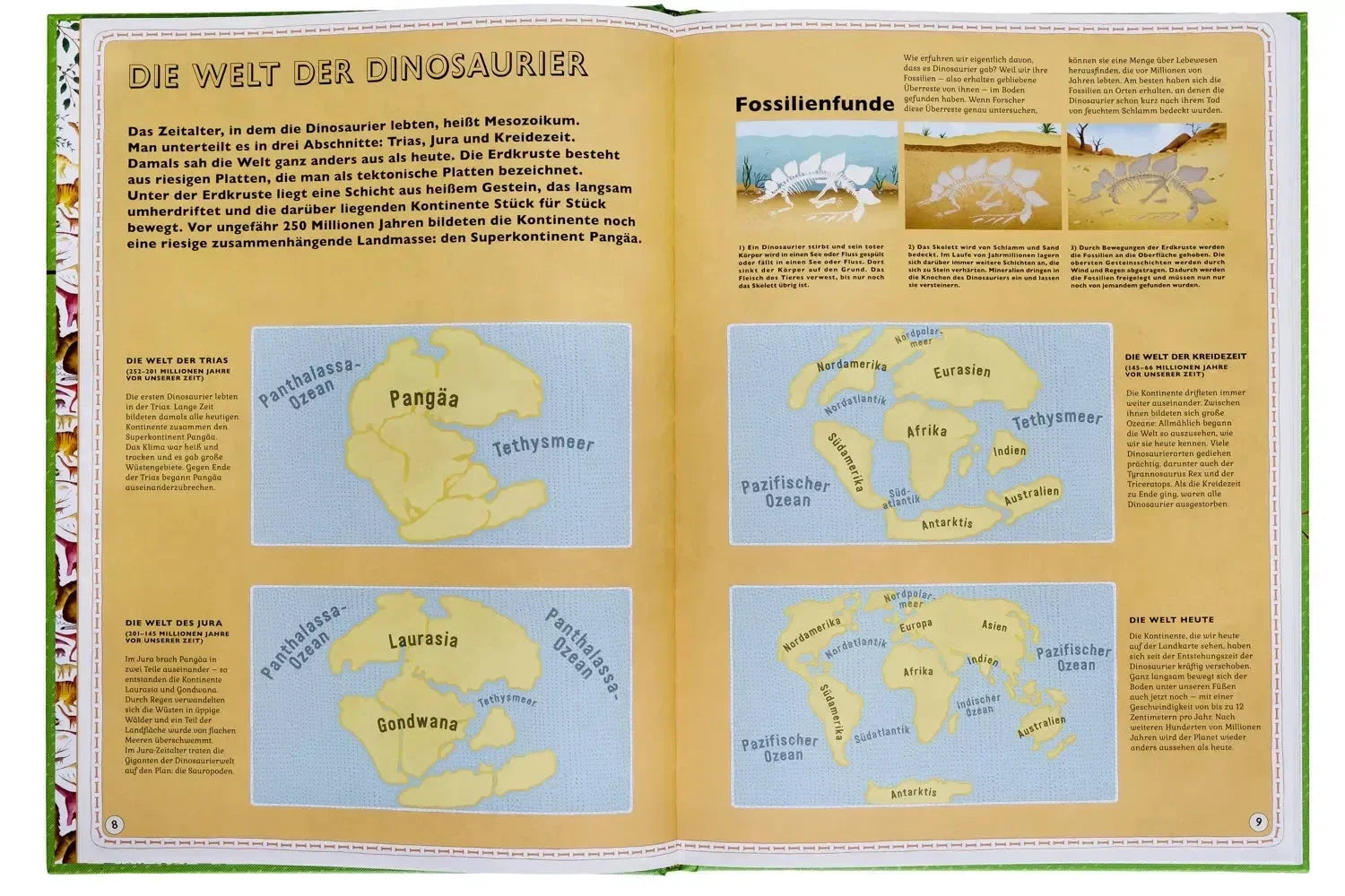 Der Atlas der Dinosaurier