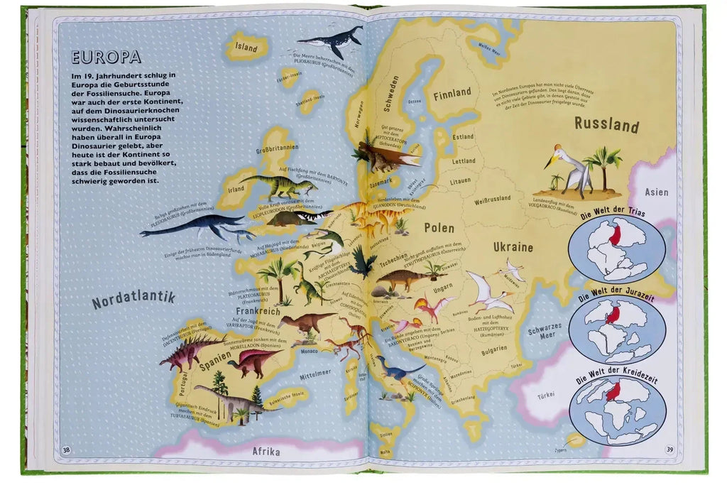Der Atlas der Dinosaurier