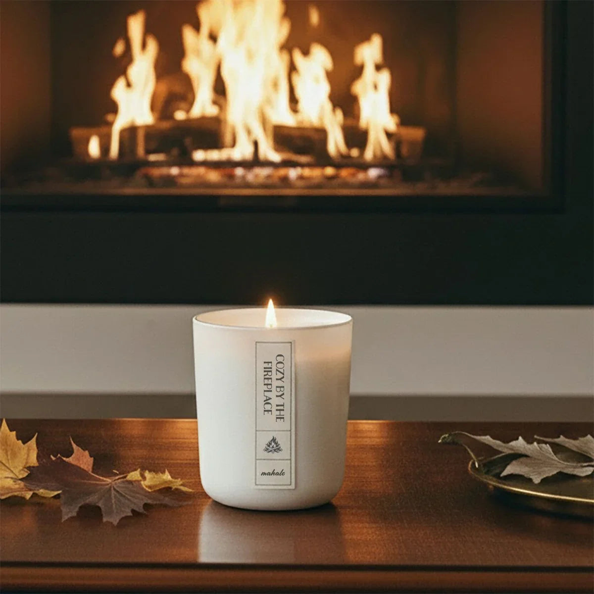 Duftkerze "Cozy By The Fireplace", verschiedene Größen