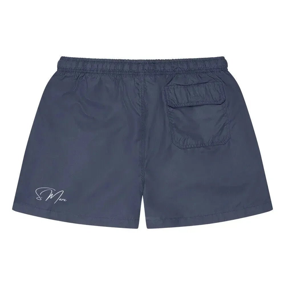 Badehose "be social", verschiedene Ausführungen - Schwarz - flyliving