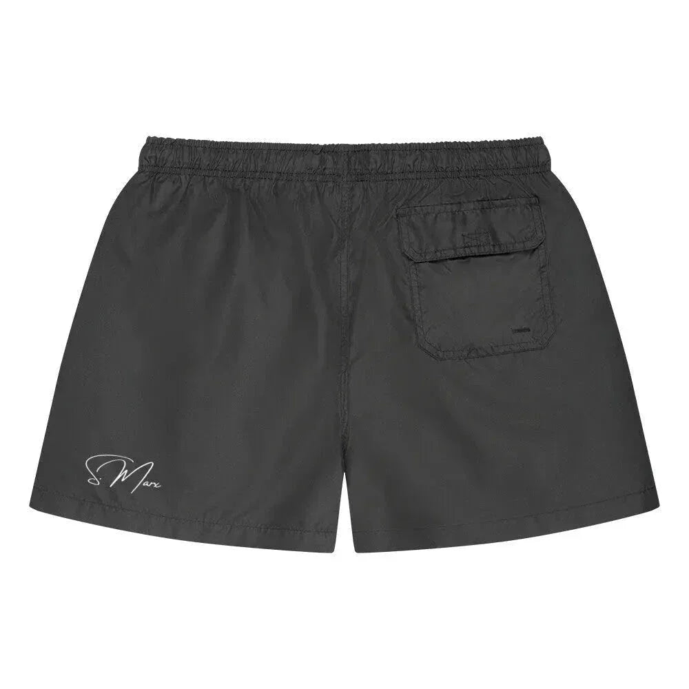 Badehose "not my cup of tea", verschiedene Ausführungen - Rot - flyliving