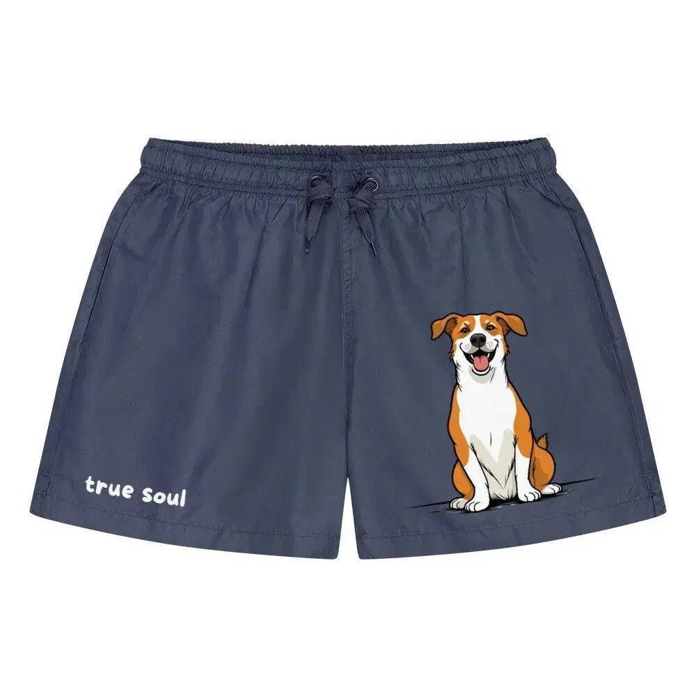 Badehose "true soul", verschiedene Ausführungen - Marineblau - flyliving