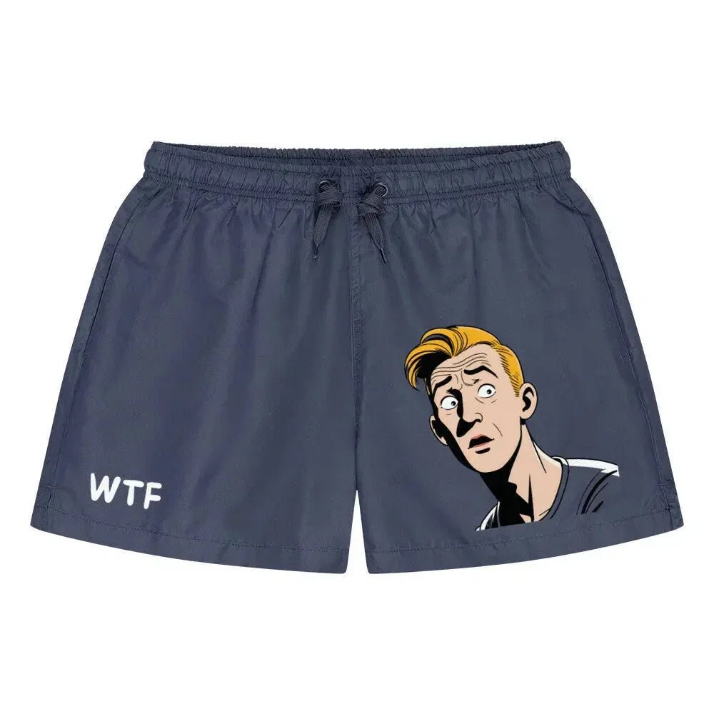 Badehose "WT...", verschiedene Ausführungen - Marineblau - flyliving