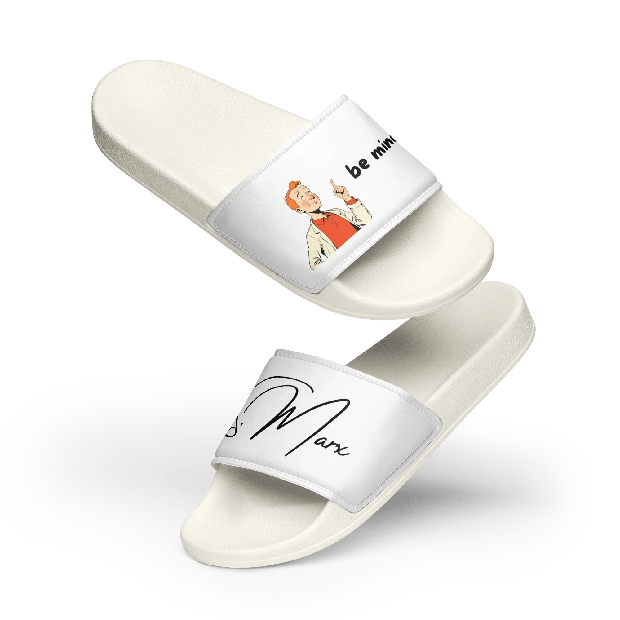 Badelatschen "be mindful" für Männer - Slippers - flyliving