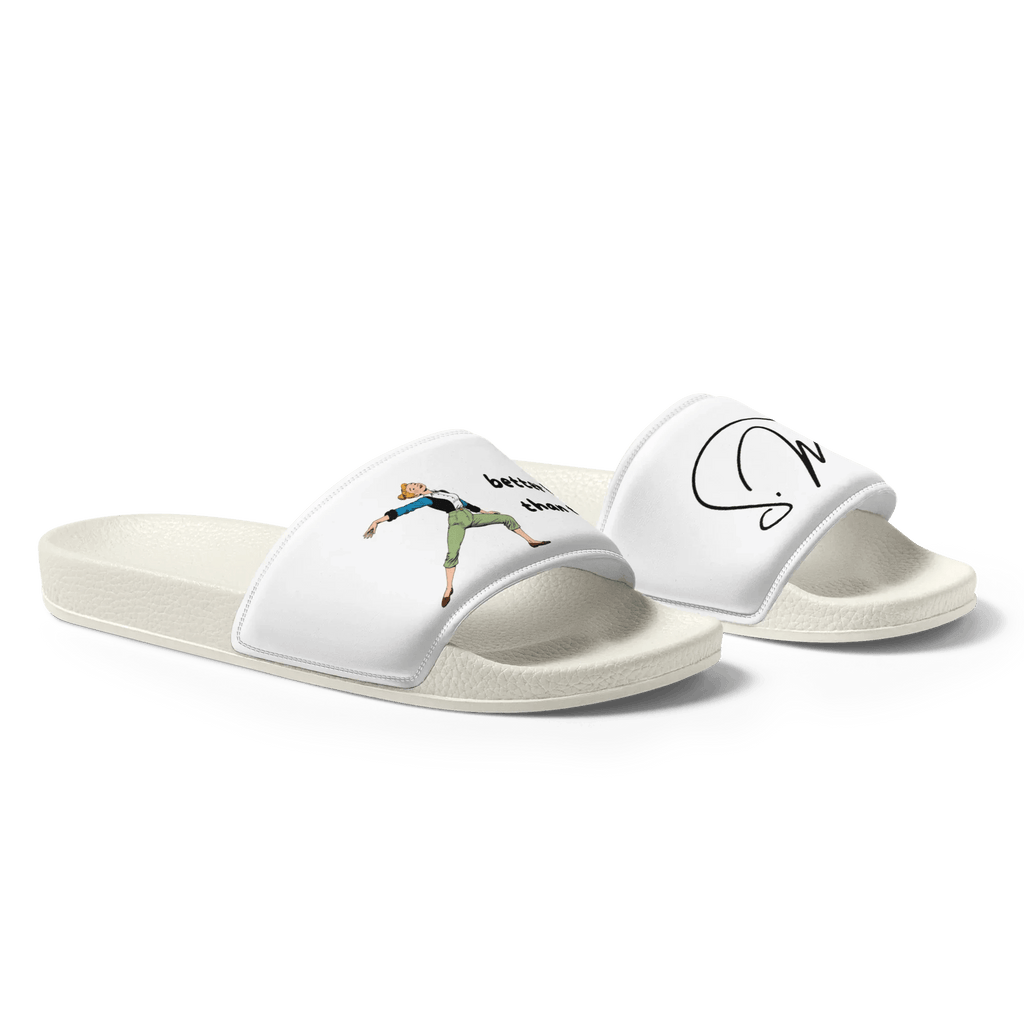 Badelatschen "better bendy than trendy" für Frauen - Slippers - flyliving