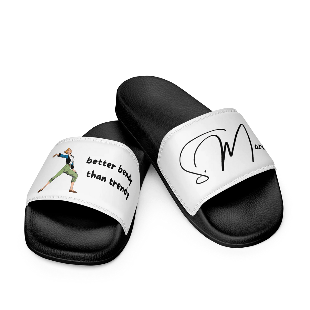 Badelatschen "better bendy than trendy" für Frauen - Slippers - flyliving