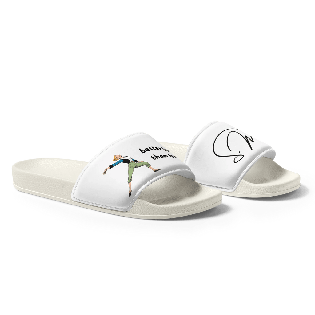 Badelatschen "better bendy than trendy" für Männer - Slippers - flyliving