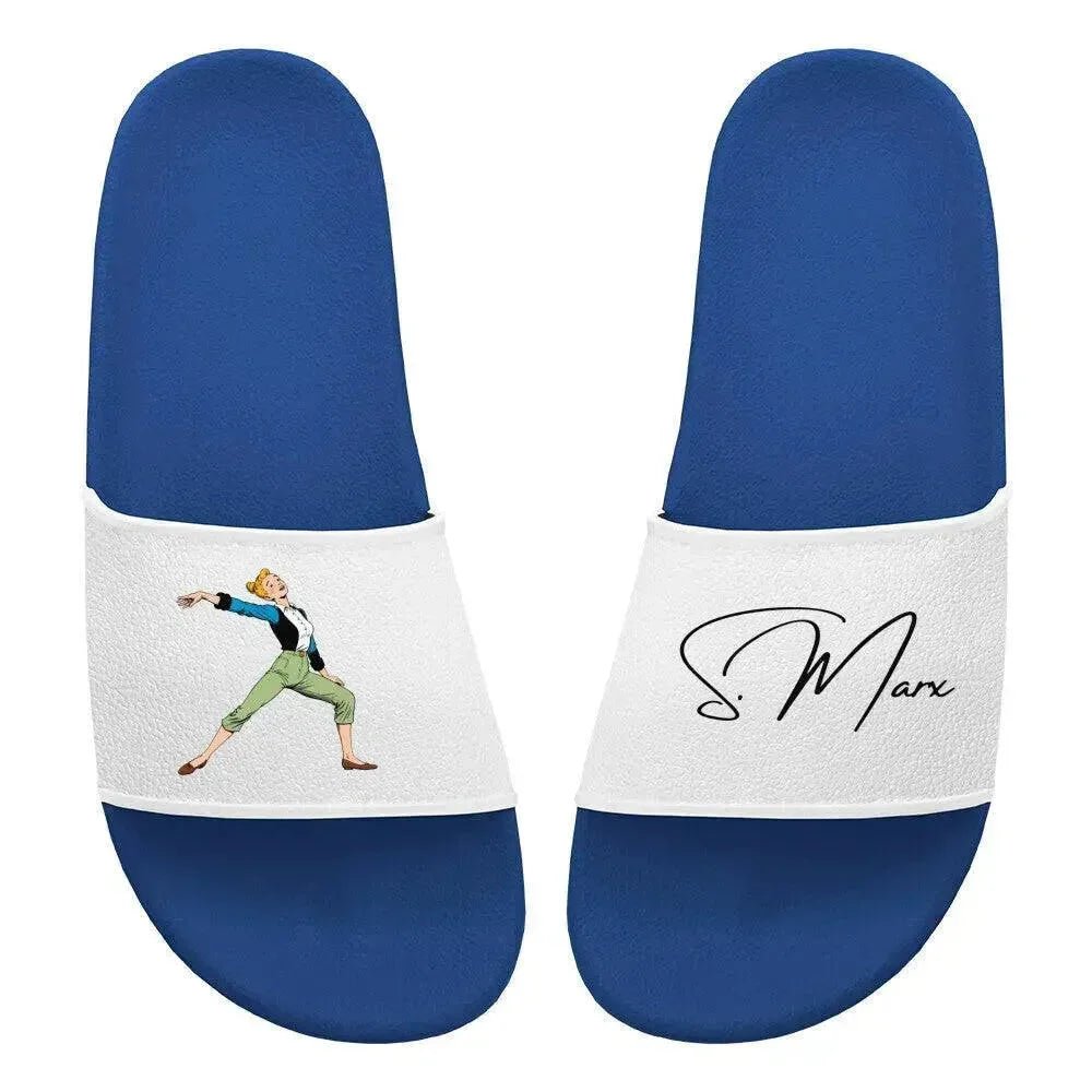 Badelatschen "better bendy than trendy" - Slippers - flyliving