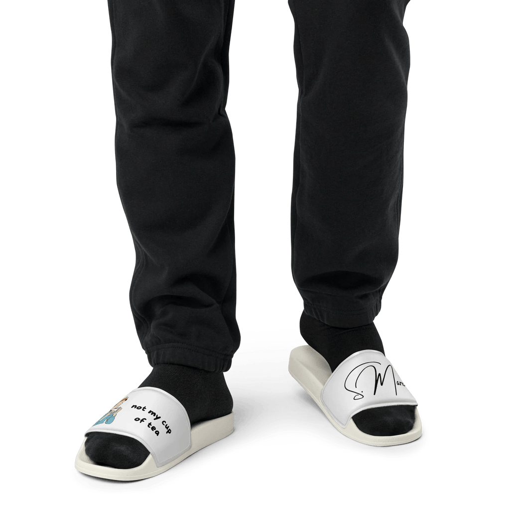 Badelatschen "not my cup of tea" für Männer - Slippers - flyliving