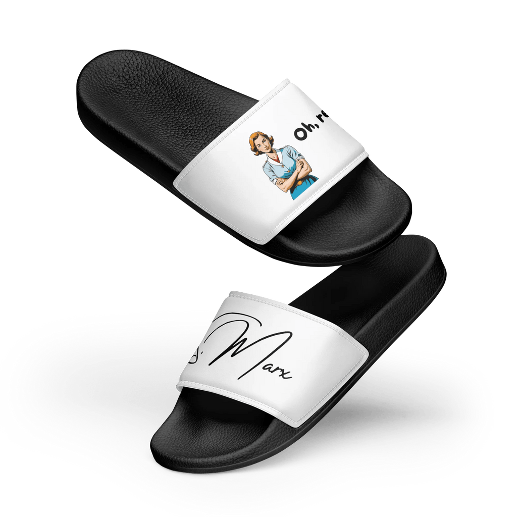 Badelatschen "oh, really?" für Frauen - Slippers - flyliving