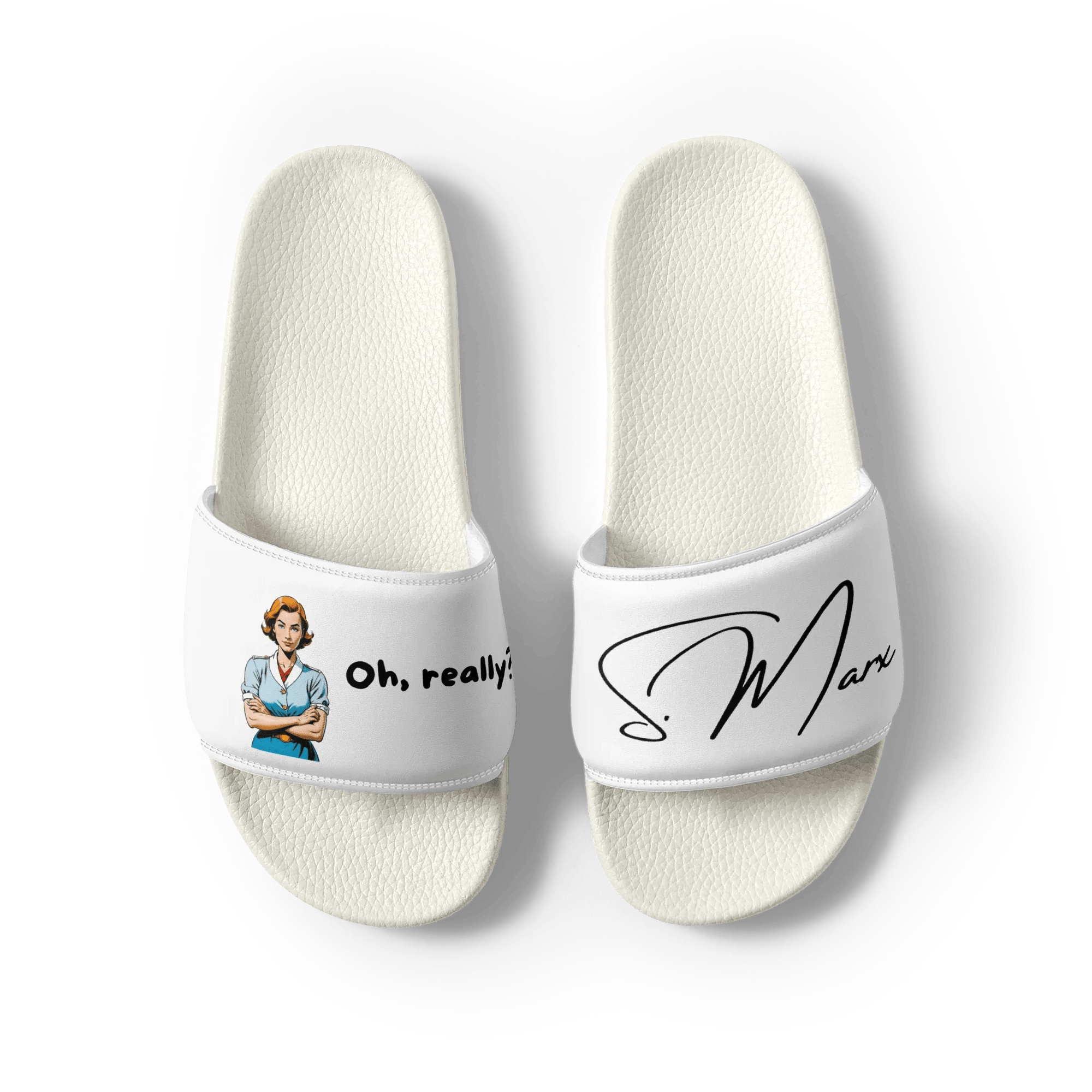 Badelatschen "oh, really?" für Frauen - Slippers - flyliving