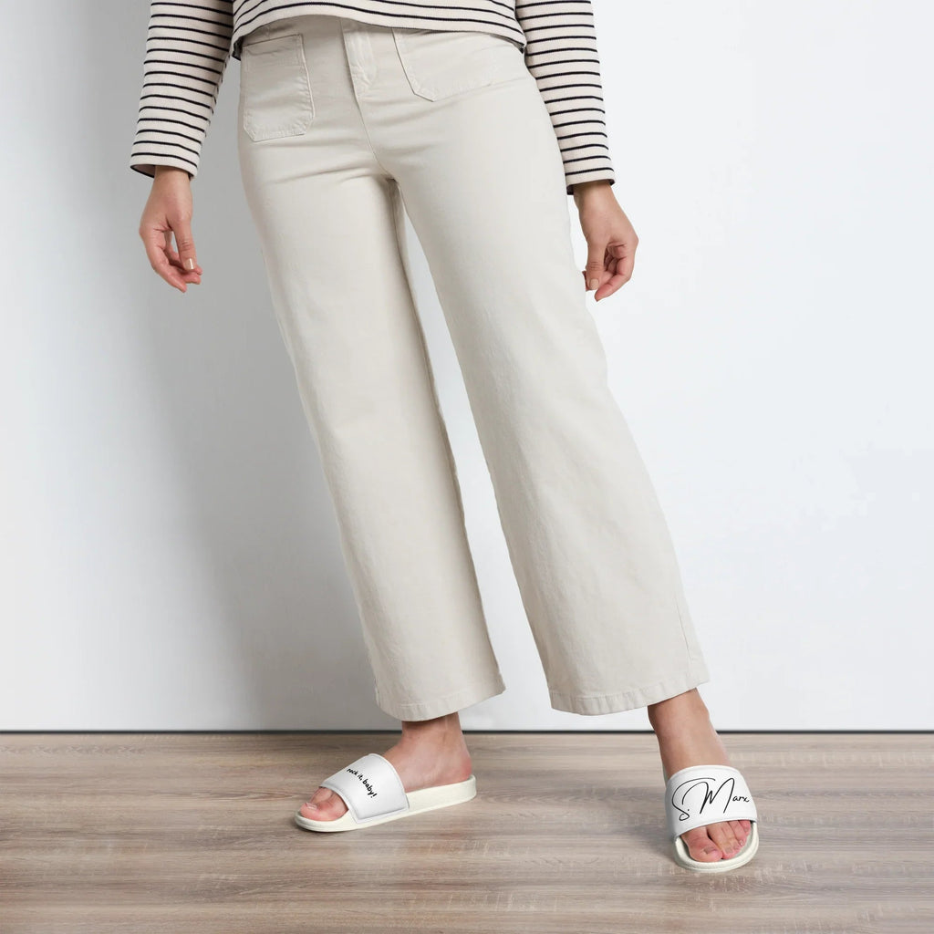 Badelatschen "rock it, baby!" für Frauen - Slippers - flyliving