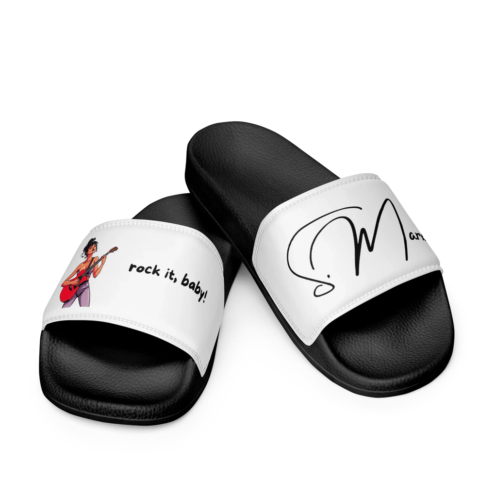 Badelatschen "rock it, baby!" für Frauen - Slippers - flyliving