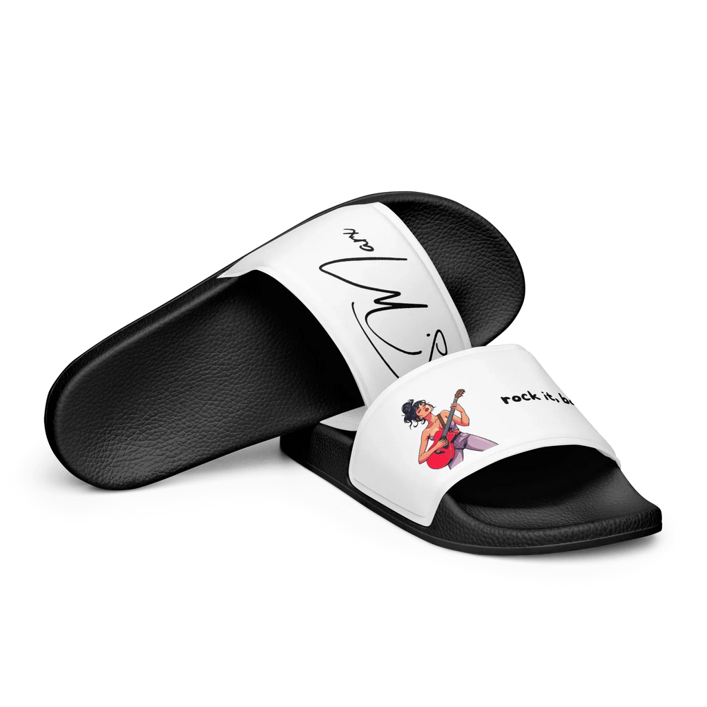 Badelatschen "rock it, baby!" für Männer - Slippers - flyliving