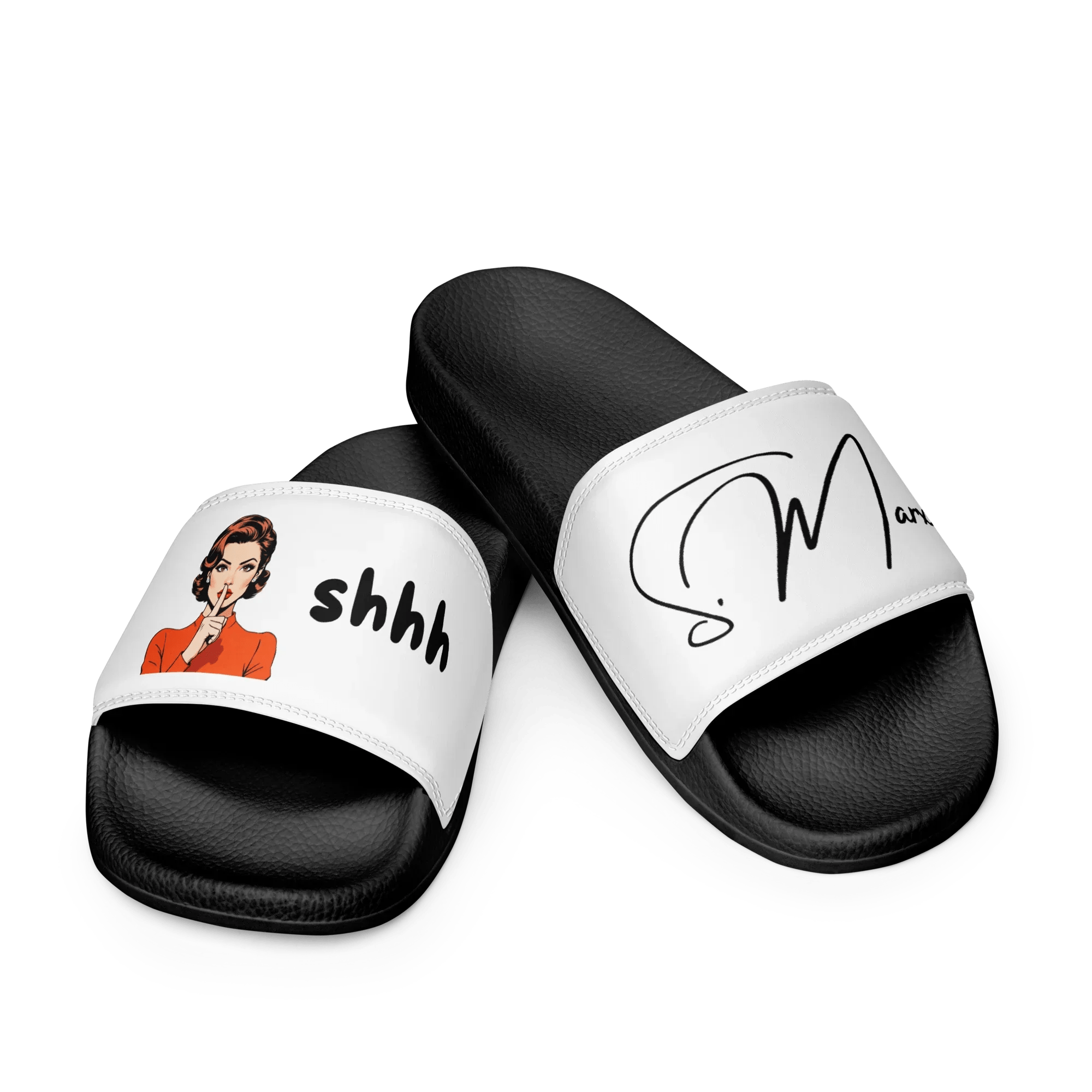 Badelatschen "shhh" für Frauen - Slippers - flyliving