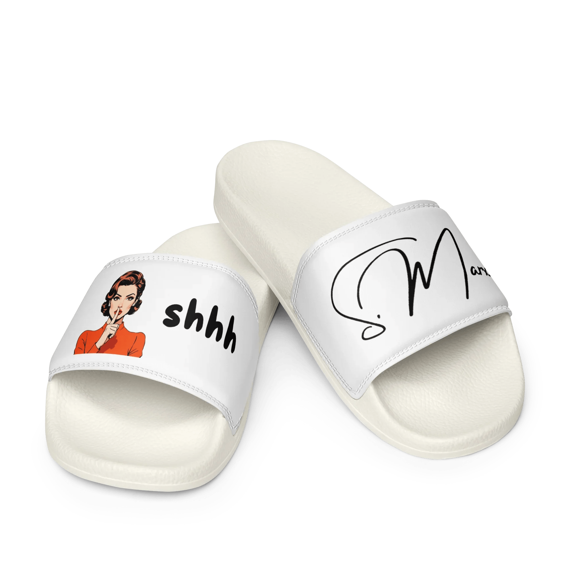 Badelatschen "shhh" für Frauen - Slippers - flyliving