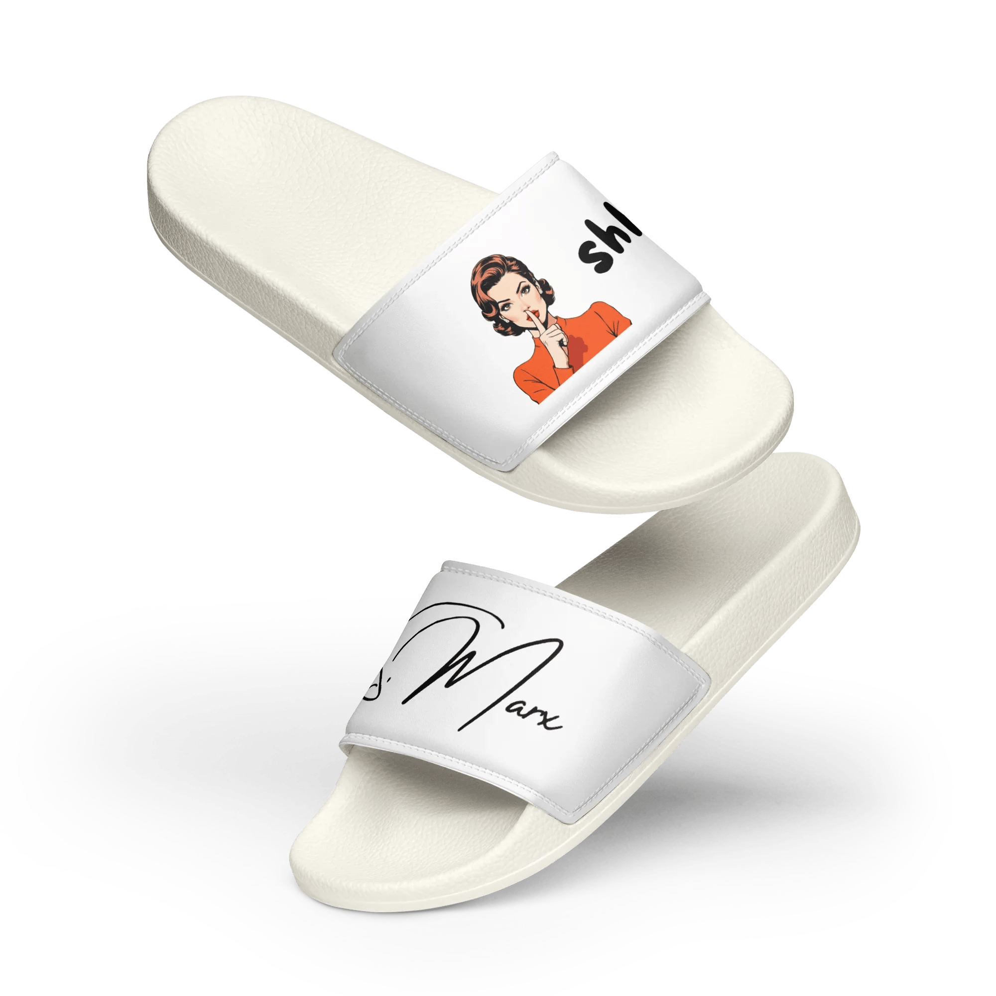 Badelatschen "shhh" für Frauen - Slippers - flyliving