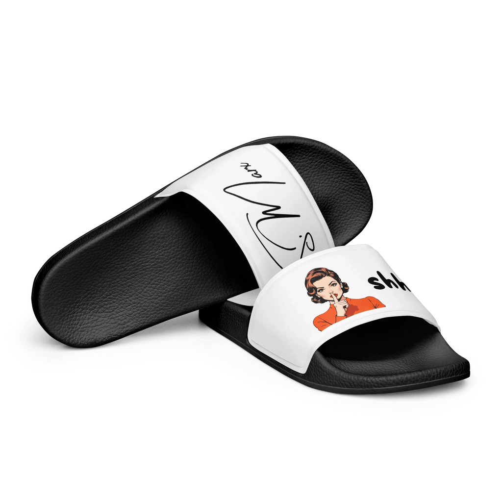 Badelatschen "shhh" für Frauen - Slippers - flyliving