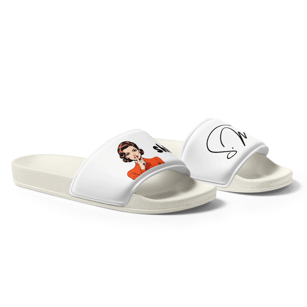 Badelatschen "shhh" für Frauen - Slippers - flyliving