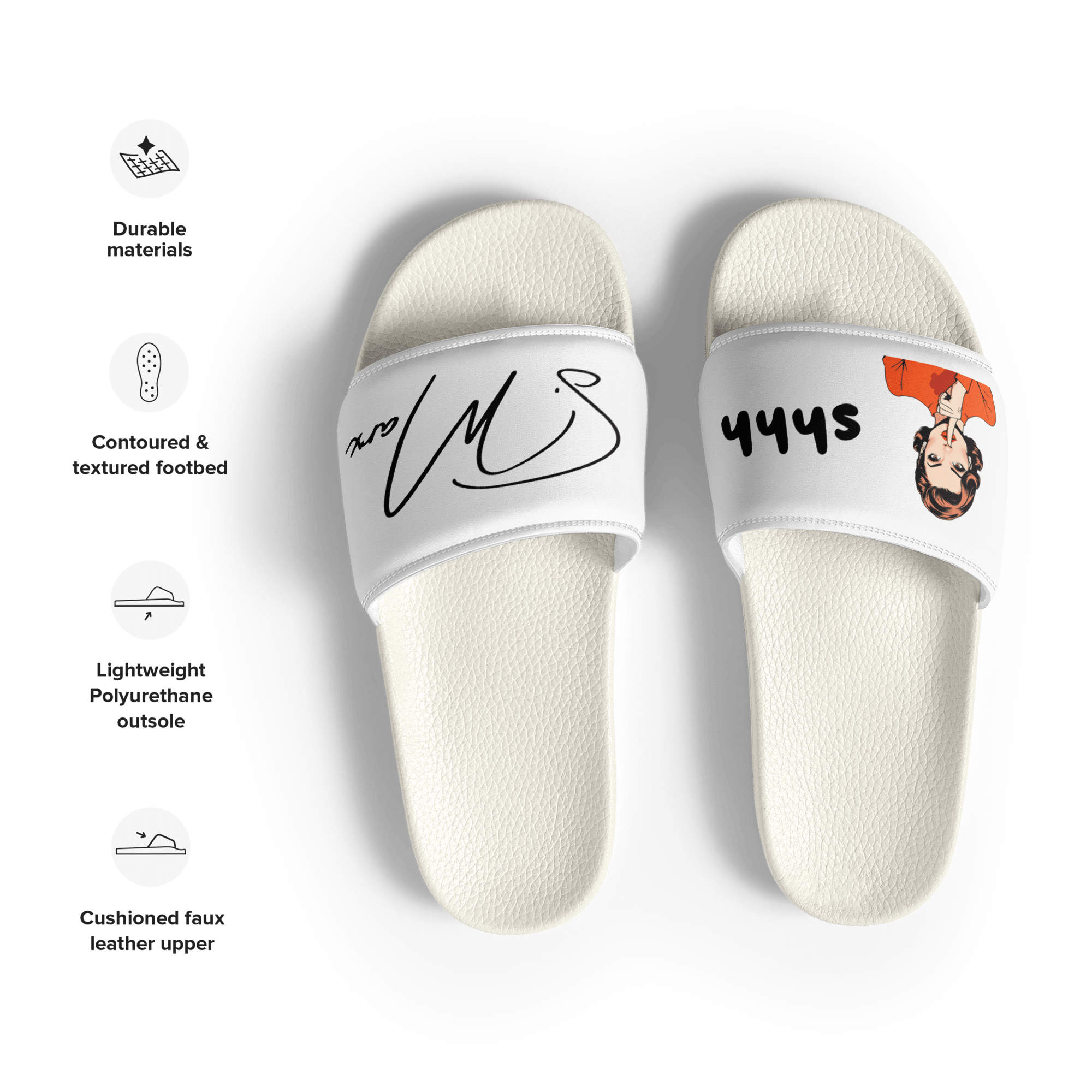 Badelatschen "shhh" für Männer - Slippers - flyliving