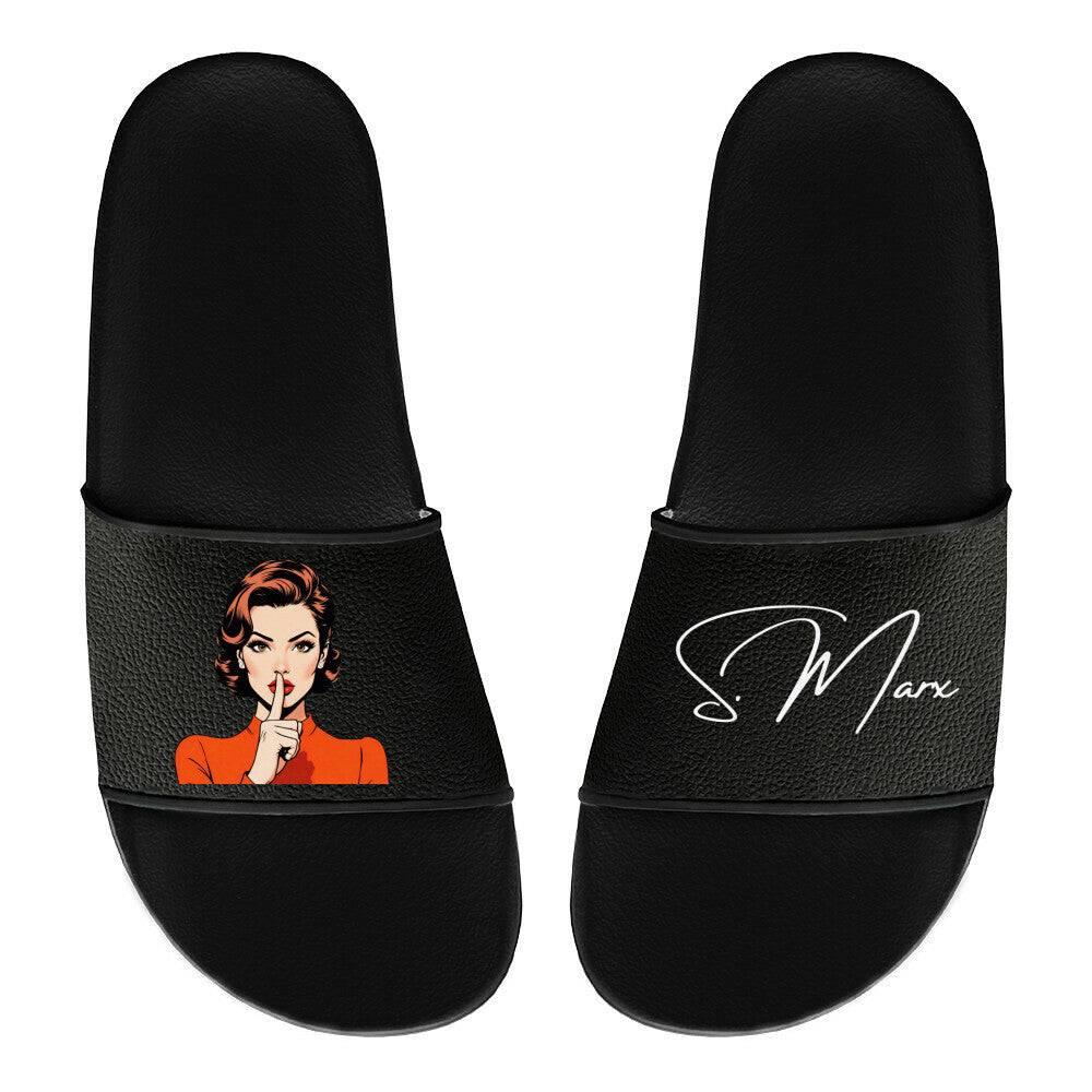 Badelatschen "shhh" - Slippers - flyliving