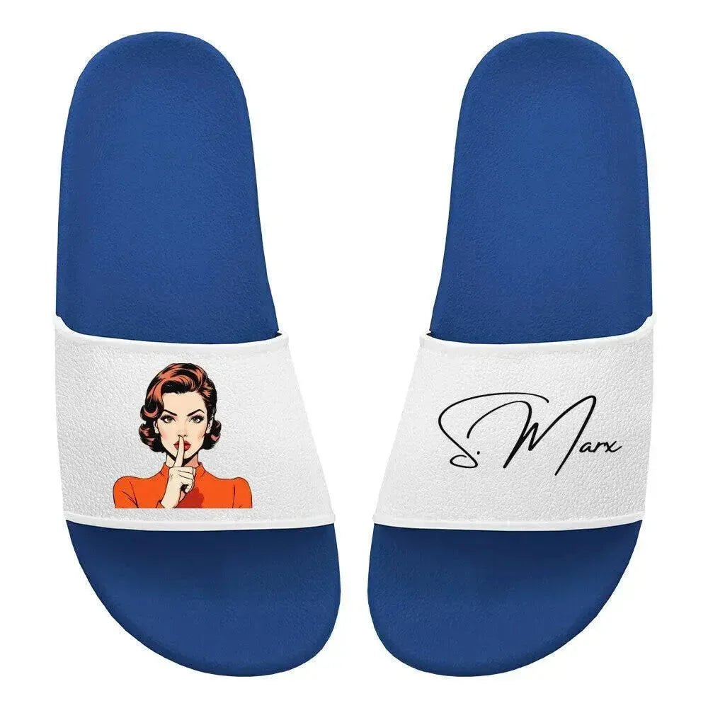 Badelatschen "shhh" - Slippers - flyliving